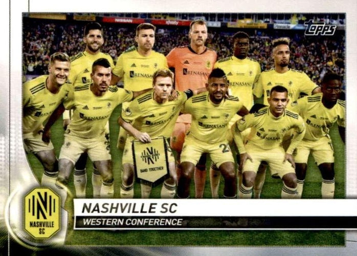 #147 Nashville - Nashville SC - 2020 Topps MLS Soccer