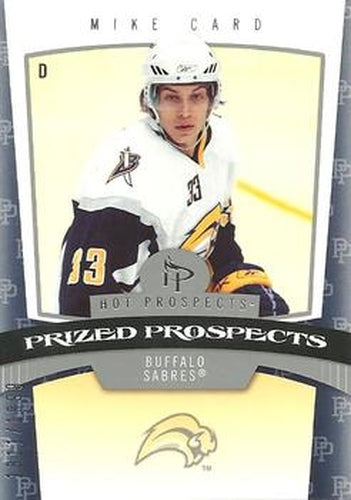 #147 Mike Card - Buffalo Sabres - 2006-07 Fleer Hot Prospects Hockey