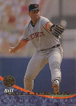 #147 Bill Gullickson - Detroit Tigers - 1994 Leaf Baseball