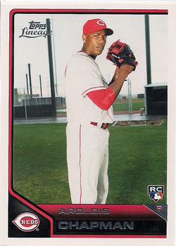 #148 Aroldis Chapman - Cincinnati Reds - 2011 Topps Lineage Baseball