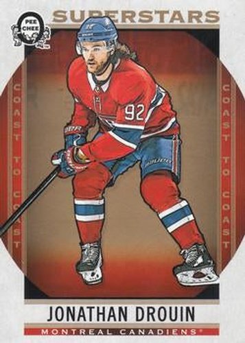 #148 Jonathan Drouin - Montreal Canadiens - 2018-19 O-Pee-Chee Coast to Coast Hockey