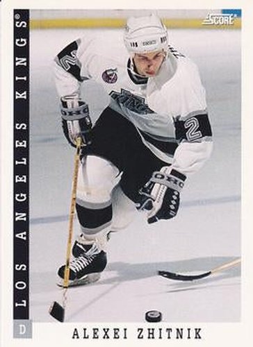 #148 Alexei Zhitnik - Los Angeles Kings - 1993-94 Score Canadian Hockey
