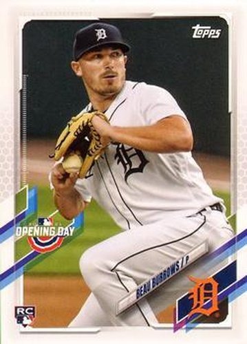 #148 Beau Burrows - Detroit Tigers - 2021 Topps Opening Day Baseball