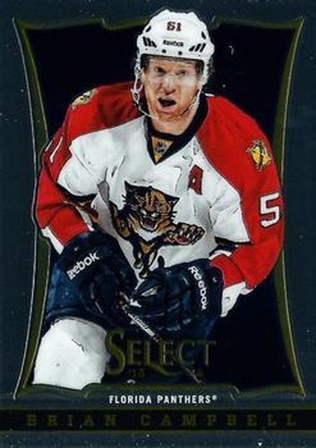 #148 Brian Campbell - Florida Panthers - 2013-14 Panini Select Hockey