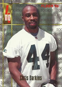 #148 Chris Darkins - Green Bay Packers - 1996 Fleer Football