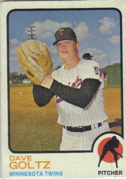 #148 Dave Goltz - Minnesota Twins - 1973 Topps Baseball