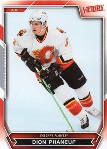 #148 Dion Phaneuf - Calgary Flames - 2007-08 Upper Deck Victory Hockey