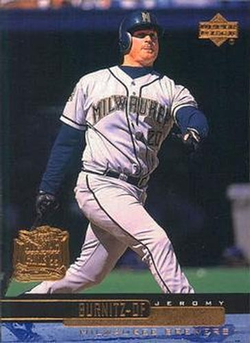 #148 Jeromy Burnitz - Milwaukee Brewers - 2000 Upper Deck Baseball