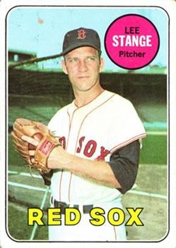 #148 Lee Stange - Boston Red Sox - 1969 Topps Baseball