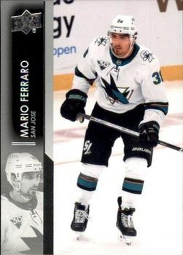 #148 Mario Ferraro - San Jose Sharks - 2021-22 Upper Deck Hockey