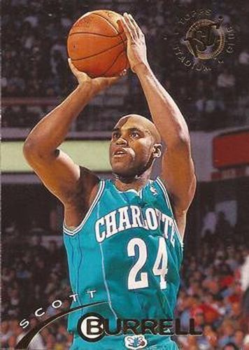 #148 Scott Burrell - Charlotte Hornets - 1994-95 Stadium Club Basketball