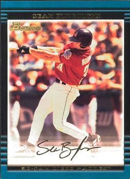 #148 Sean Burroughs - San Diego Padres - 2002 Bowman Baseball
