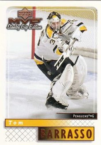 #148 Tom Barrasso - Pittsburgh Penguins - 1999-00 Upper Deck MVP Stanley Cup Edition Hockey