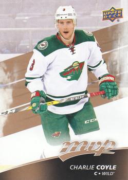 #148 Charlie Coyle - Minnesota Wild - 2017-18 Upper Deck MVP Hockey