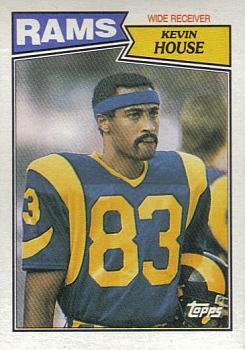 #149 Kevin House - Los Angeles Rams - 1987 Topps Football