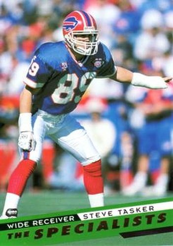 #149 Steve Tasker - Buffalo Bills - 1995 SkyBox Impact Football