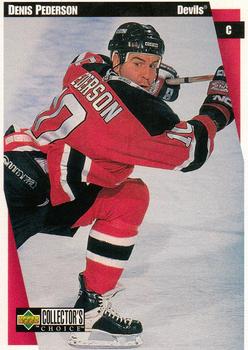 #149 Denis Pederson - New Jersey Devils - 1997-98 Collector's Choice Hockey
