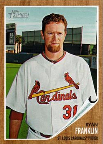 #149 Ryan Franklin - St. Louis Cardinals - 2011 Topps Heritage Baseball