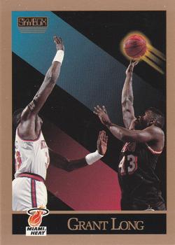 #149 Grant Long - Miami Heat - 1990-91 SkyBox Basketball
