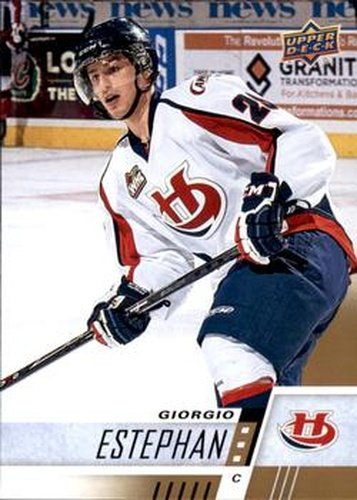 #149 Giorgio Estephan - Lethbridge Hurricanes - 2017-18 Upper Deck CHL Hockey
