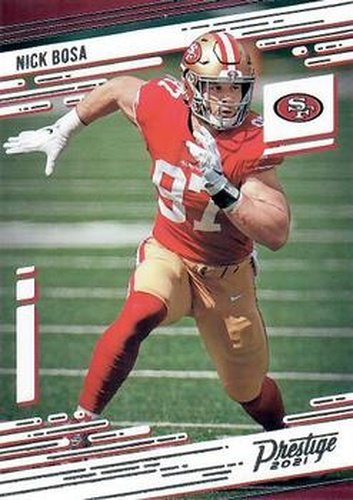 #149 Nick Bosa - San Francisco 49ers - 2021 Panini Prestige Football
