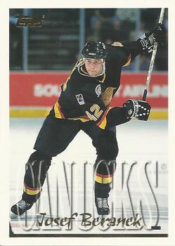 #149 Josef Beranek - Vancouver Canucks - 1995-96 Topps Hockey