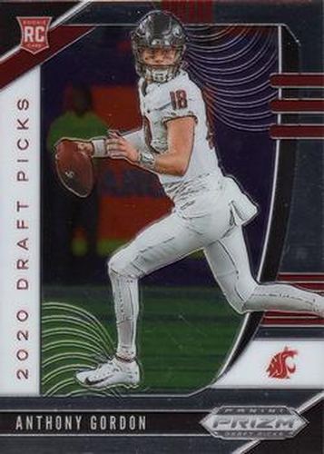 #149 Anthony Gordon- Washington State Cougars - 2020 Panini Prizm Draft Picks Football