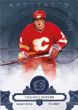 #149 Theoren Fleury - Calgary Flames - 2017-18 Upper Deck Artifacts Hockey
