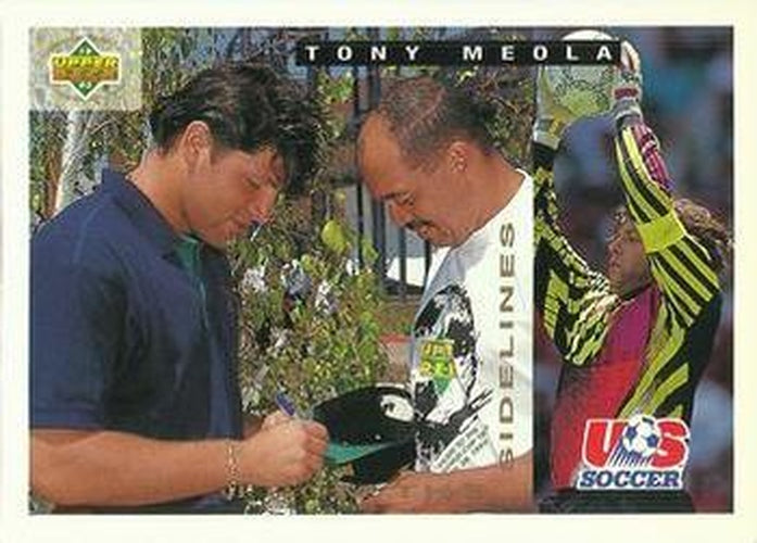 #149 Tony Meola - USA - 1993 Upper Deck World Cup Preview English/Spanish Soccer