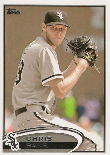 #149 Chris Sale - Chicago White Sox - 2012 Topps Baseball