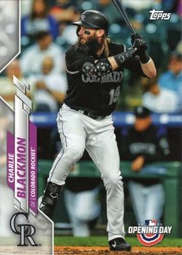 #149 Charlie Blackmon - Colorado Rockies - 2020 Topps Opening Day Baseball