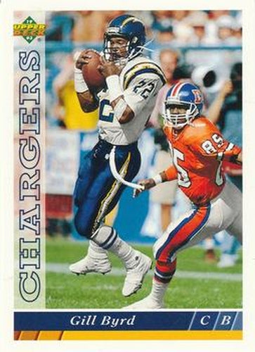 #149 Gill Byrd - San Diego Chargers - 1993 Upper Deck Football