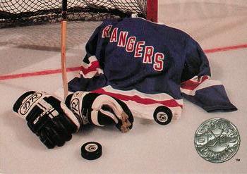 #149 New York Rangers - New York Rangers - 1991-92 Pro Set Platinum Hockey