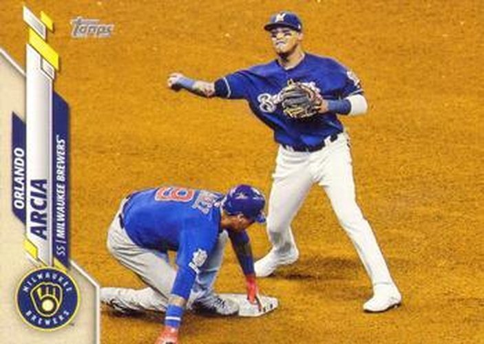#149 Orlando Arcia - Milwaukee Brewers - 2020 Topps Baseball