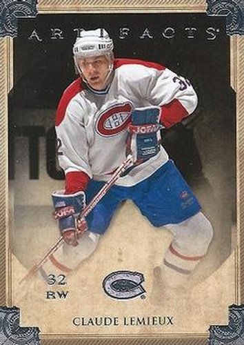 #14 Claude Lemieux - Montreal Canadiens - 2013-14 Upper Deck Artifacts Hockey