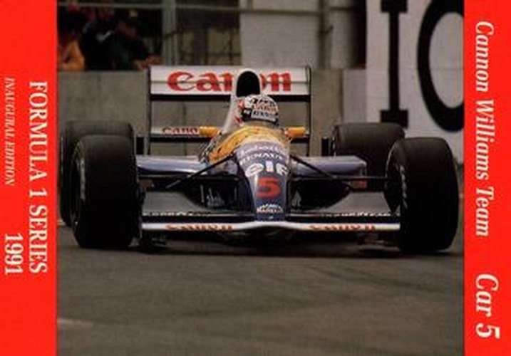 #14 Nigel Mansell - Williams - 1991 Carms Formula 1 Racing