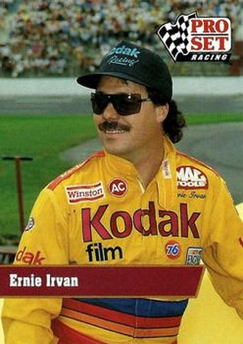 #14 Ernie Irvan - Morgan-McClure Motorsports - 1991 Pro Set Racing