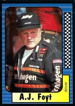 #14 A.J. Foyt - A.J. Foyt Enterprises - 1991 Maxx Racing