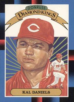 #14 Kal Daniels - Cincinnati Reds - 1988 Donruss Baseball