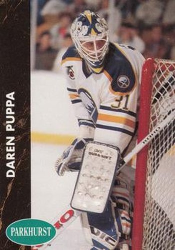 #14 Daren Puppa - Buffalo Sabres - 1991-92 Parkhurst Hockey