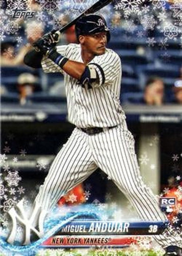 #HMW14 Miguel Andujar - New York Yankees - 2018 Topps Holiday Baseball