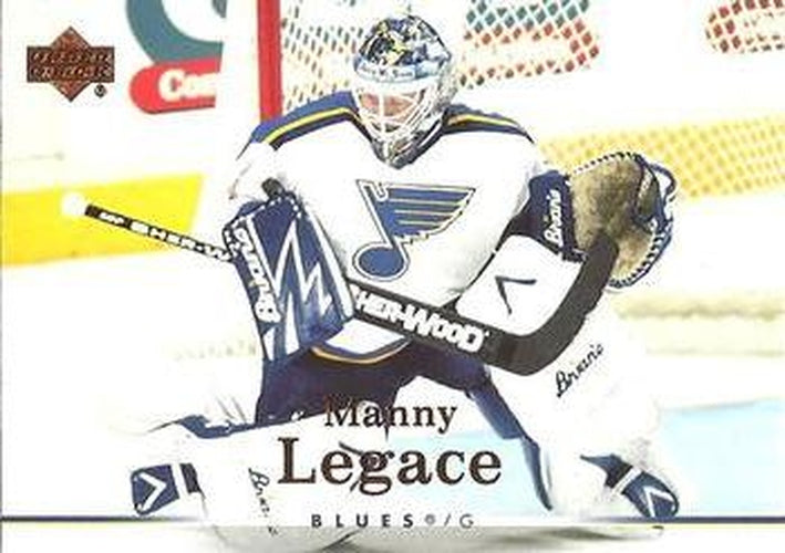 #14 Manny Legace - St. Louis Blues - 2007-08 Upper Deck Hockey