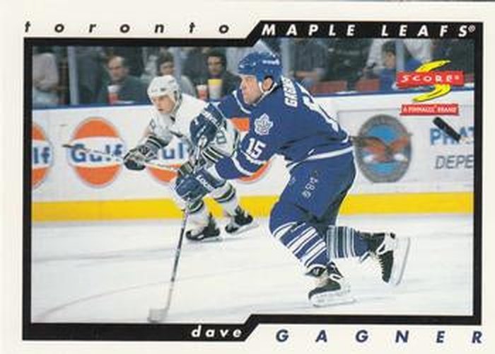 #14 Dave Gagner - Toronto Maple Leafs - 1996-97 Score Hockey