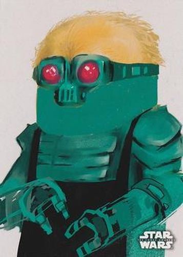 #14 Blue goggles - 2015 Topps Star Wars The Force Awakens - Concept Art