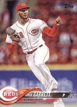 #14 Amir Garrett - Cincinnati Reds - 2018 Topps Baseball