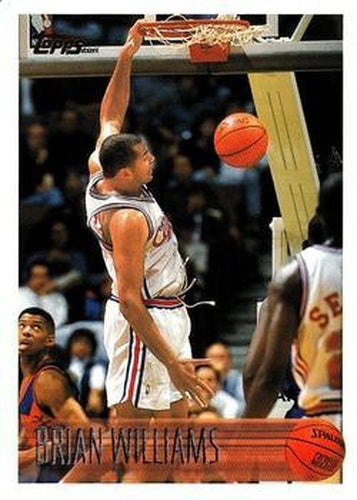 #14 Brian Williams - Los Angeles Clippers - 1996-97 Topps Basketball