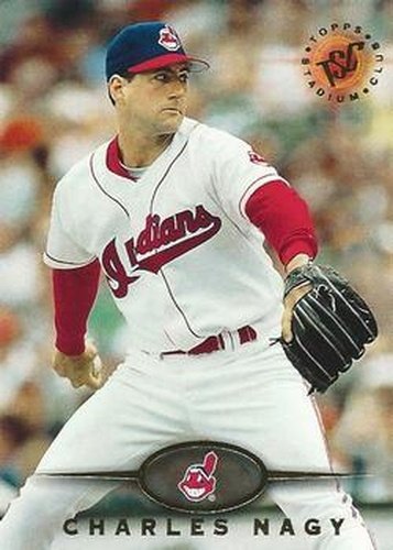 #14 Charles Nagy - Cleveland Indians - 1995 Stadium Club Baseball