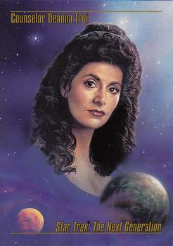 #14 Counselor Deanna Troi - 1993 SkyBox Star Trek Master Series