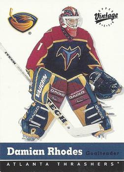#14 Damian Rhodes - Atlanta Thrashers - 2000-01 Upper Deck Vintage Hockey