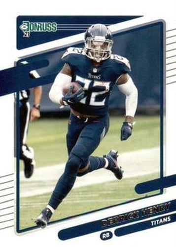 #14 Derrick Henry - Tennessee Titans - 2021 Donruss Football